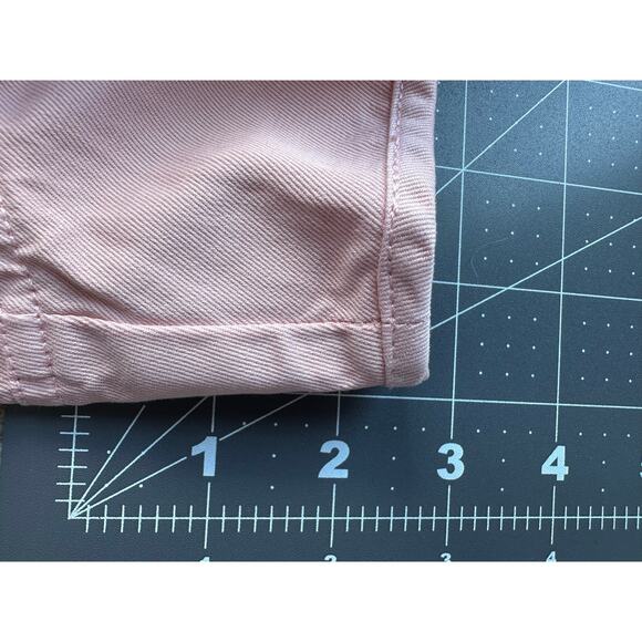 Madewell Pink Pastel Cotton Poplin Shorts Size M Coquette Soft Clean Girl Casual - Picture 10 of 10